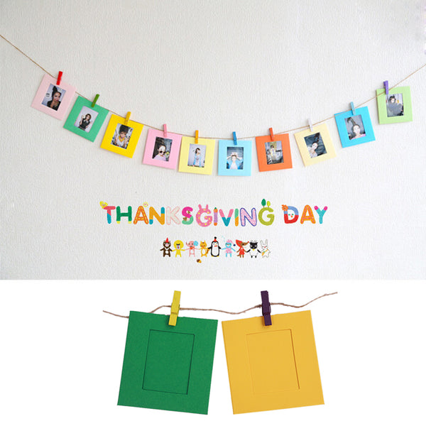 Colorful Square Photo Hanging Framea