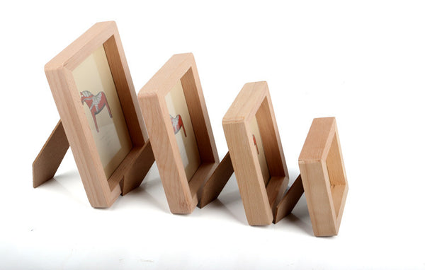 European Style Wooden Table Photo Frame