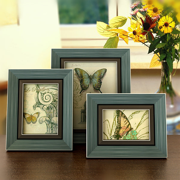 Olive Green Style Table Photo Frames